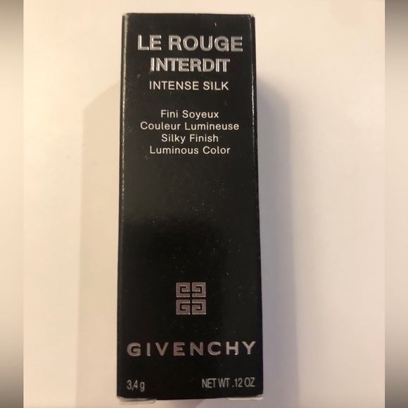 BNIB Givenchy Lipstick Rouge Interdit Intense Silk - Picture 4 of 6